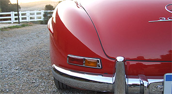 A red Mercedes-Benz Gullwing on Consignment