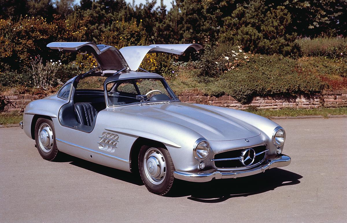 With its groundbreaking and endlessly-cool “gullwing” doors, the 300 SL is likely the most iconic Mercedes ever made. 