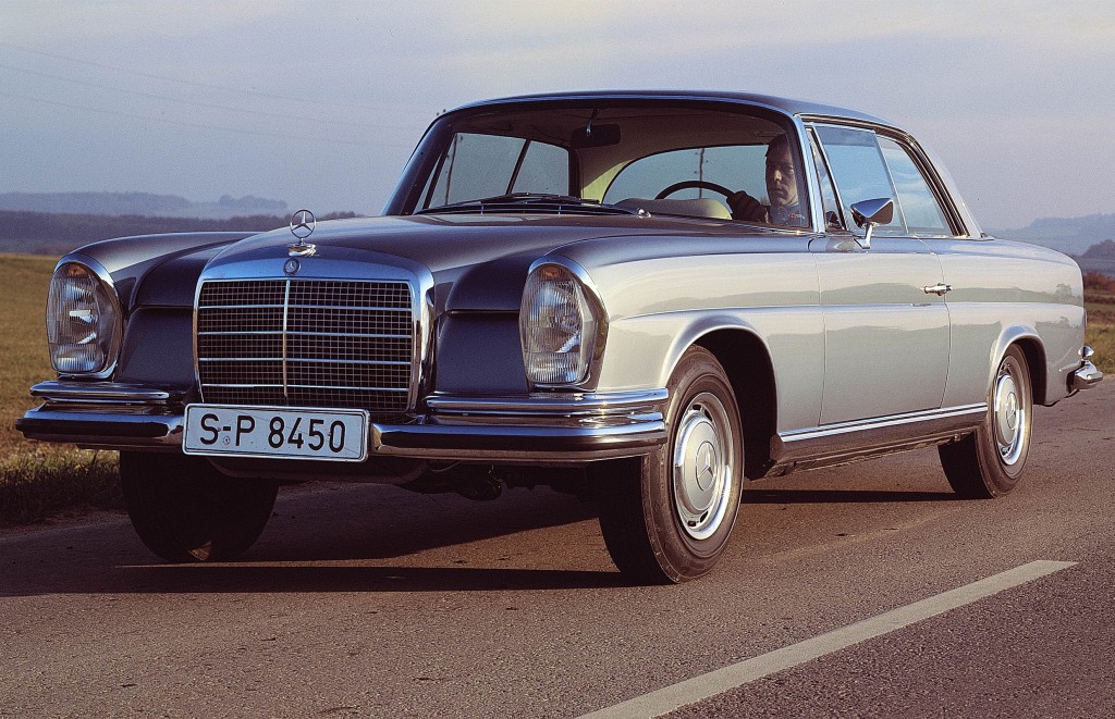 The Mercedes-Benz 280 SE Coupe had innovative passive safety technology. Handout, Mercedes-Benz