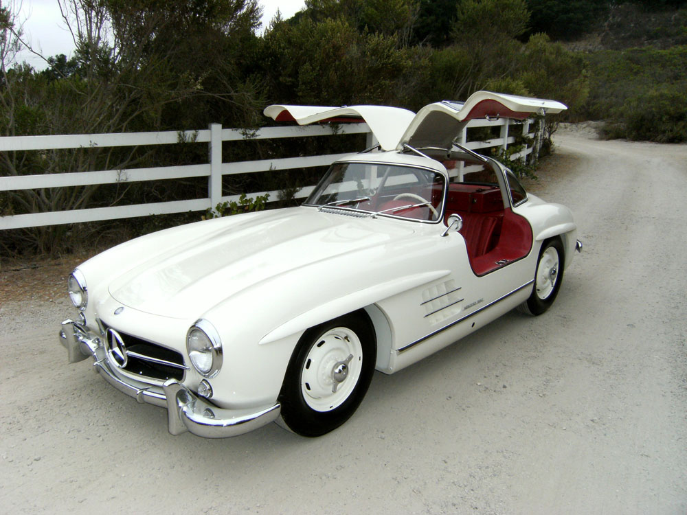 Sold 1955 Mercedes Benz 300 Sl Gullwing Scott Grundfor Company Classic Collectible Mercedes Benz Cars