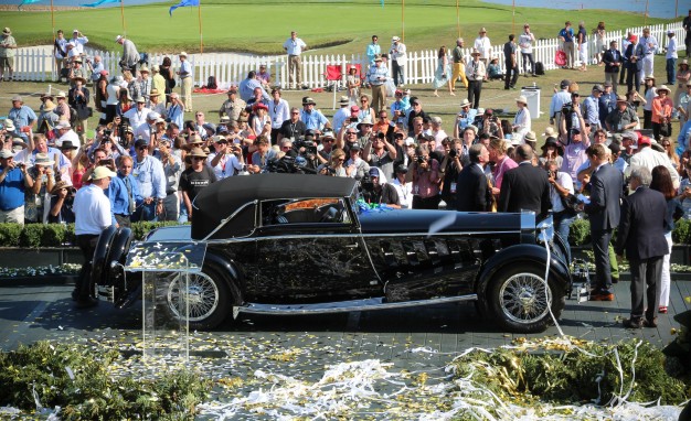 The 2015 Pebble Beach Best of Show, a 1924 Isotta Fraschini.