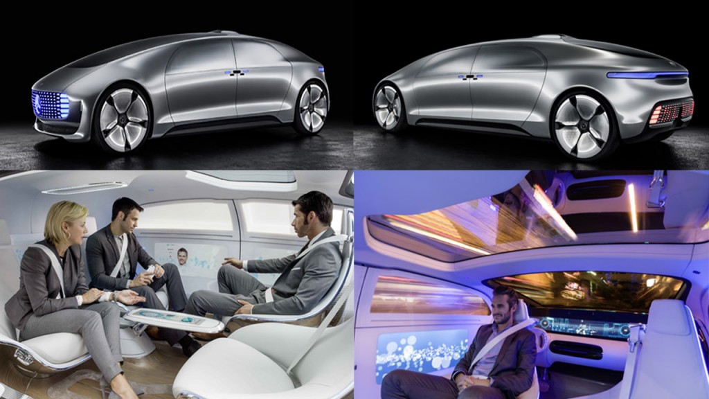 Mercedes-Benz F 015 Driverless Concept Car