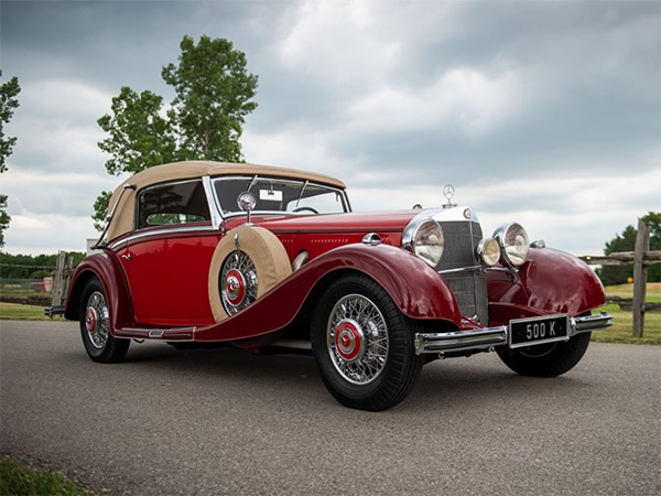 1937 Mercedes-Benz 500 K Cabriolet C by Sindelfingen