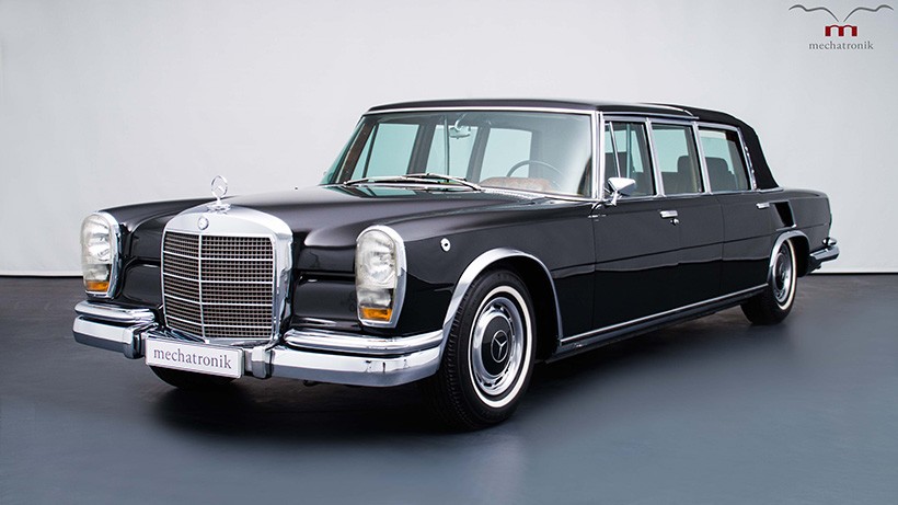 Mercedes Benz 600 Pullman Landaulet Used By The Queen Up For Sale Scott Grundfor Company Classic Collectible Mercedes Benz Cars