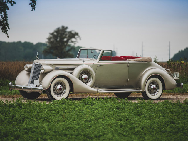 1936 Packard Twelve Convertible Victoria